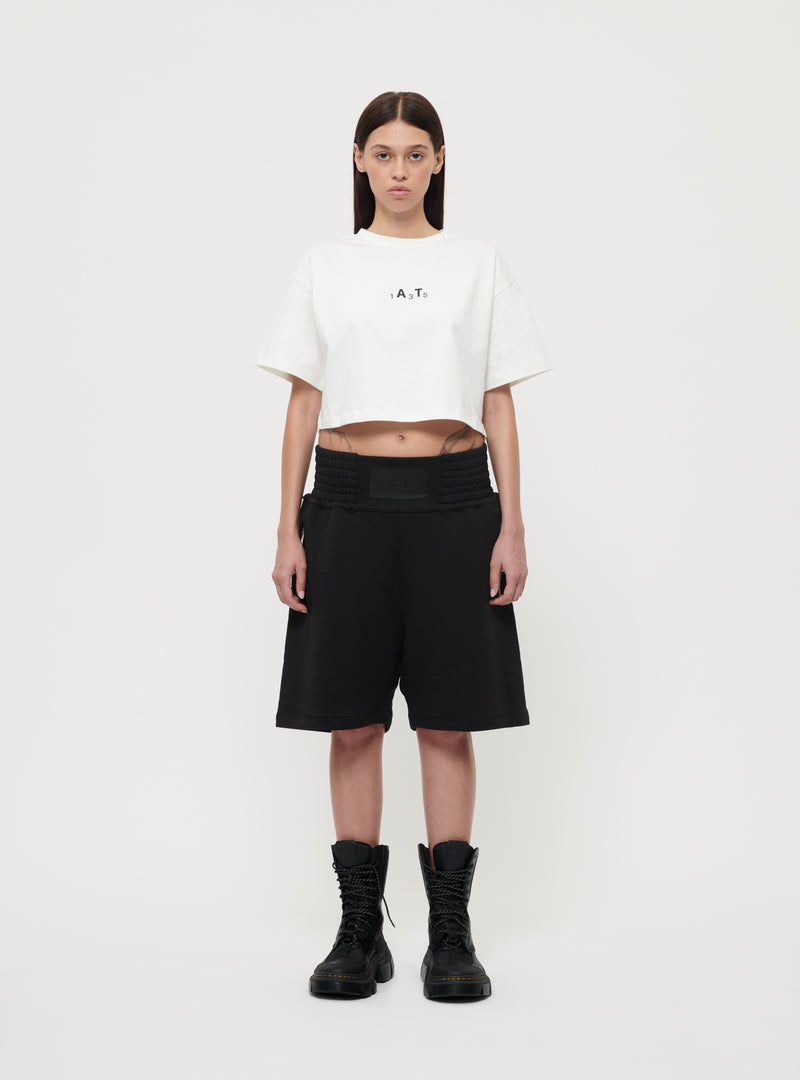 Black boxing shorts image 2