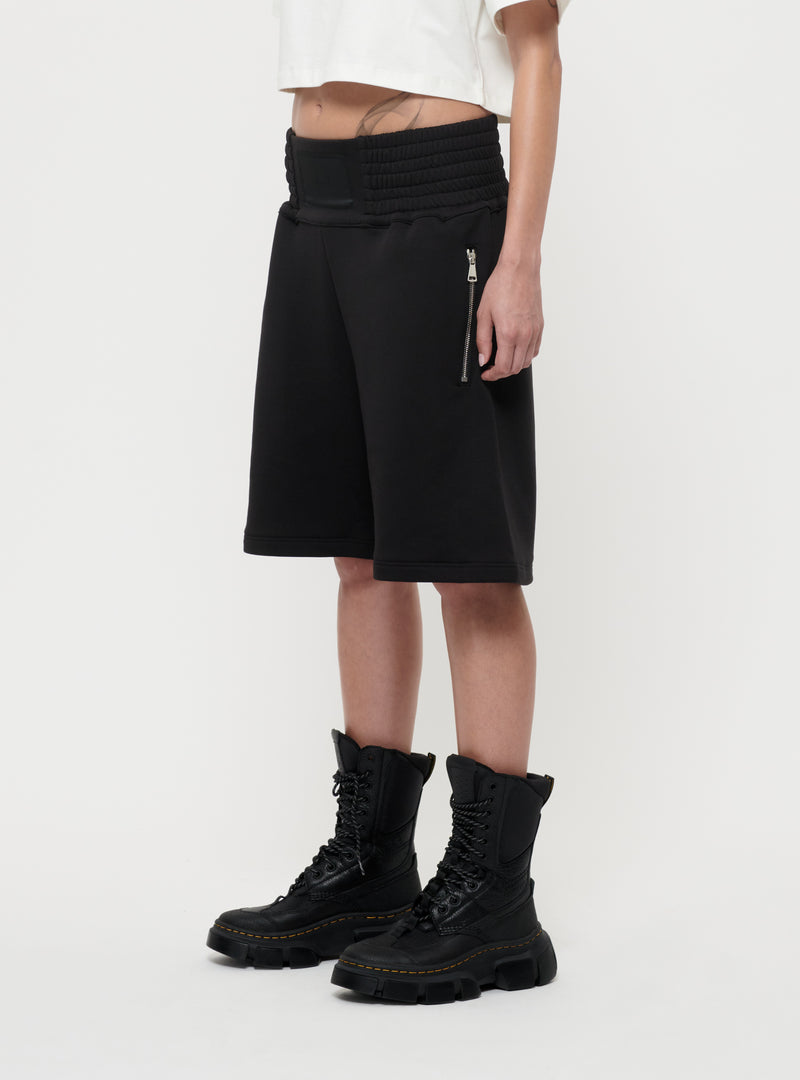 Black boxing shorts image 4