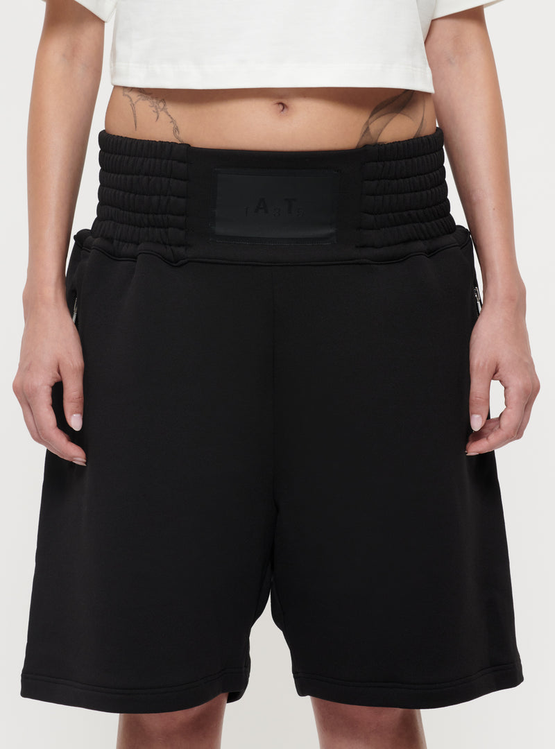 Black boxing shorts image 5