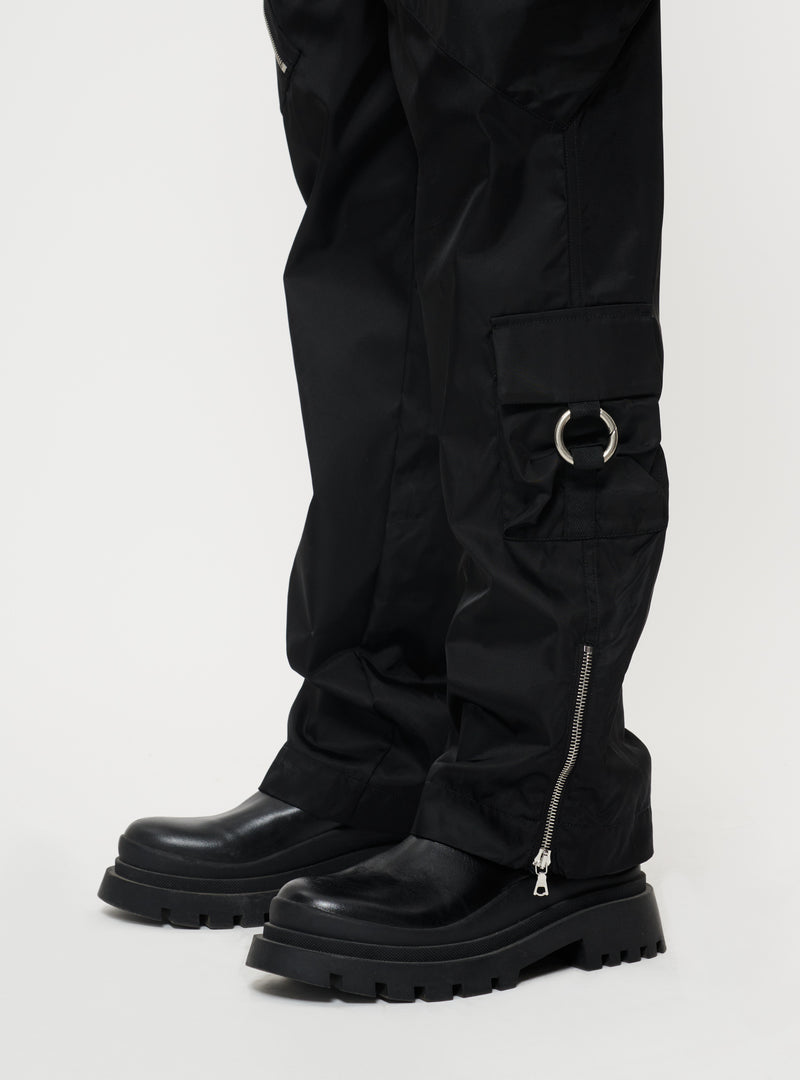 Black cargo pants image 5