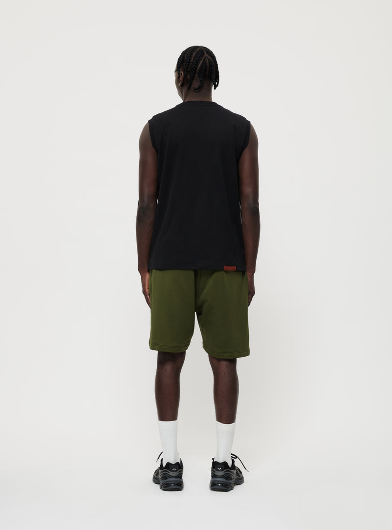 Black crewneck tank top image 3