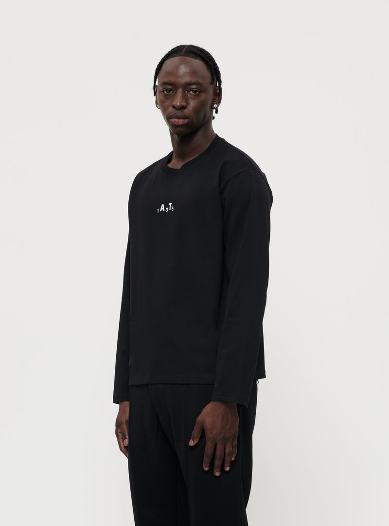 Black longsleeve t-shirt image 4
