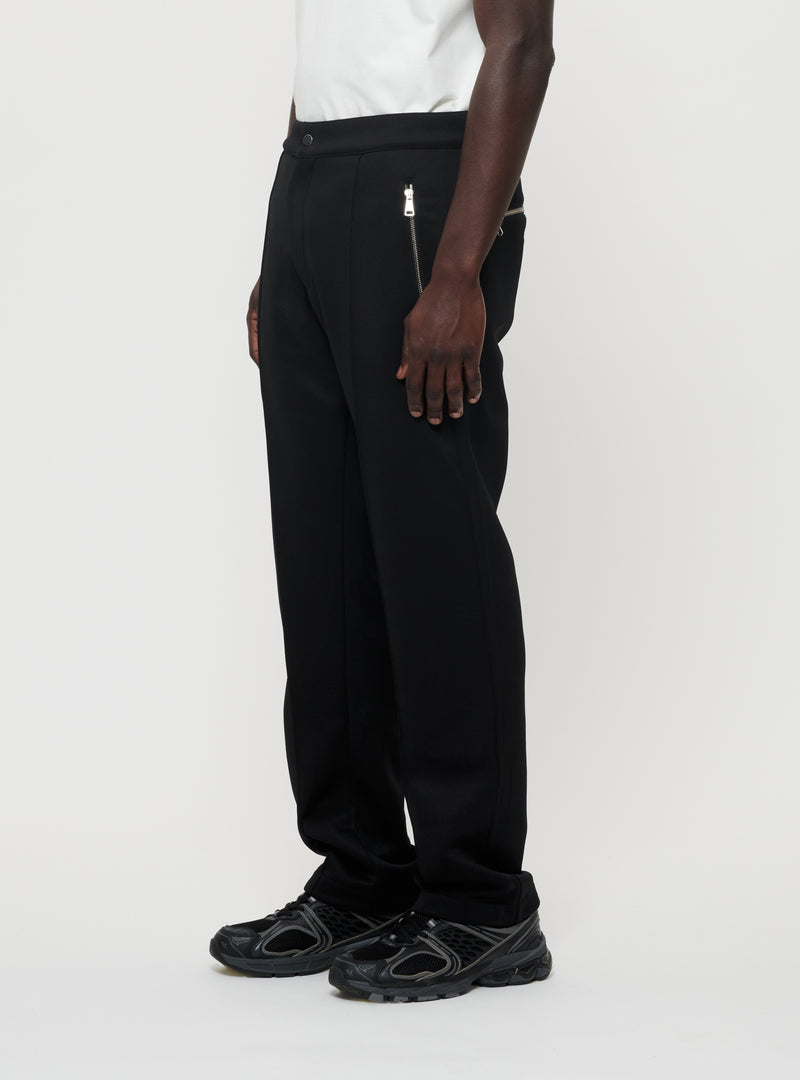 Black piping pants image 4