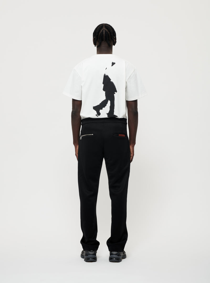 Black piping pants image 3