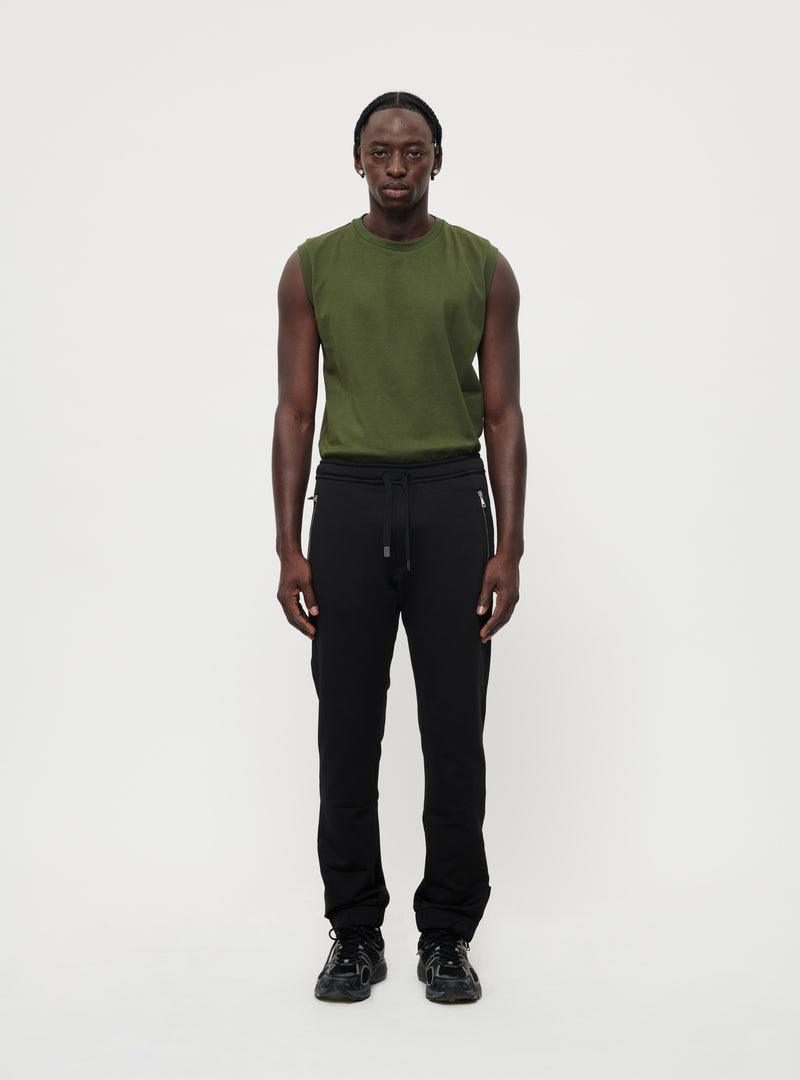 Black track pants image 2