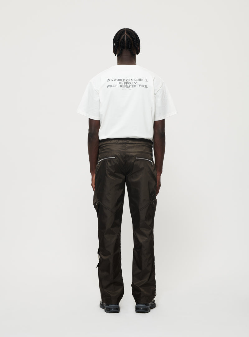 Coffee cargo pants image 3