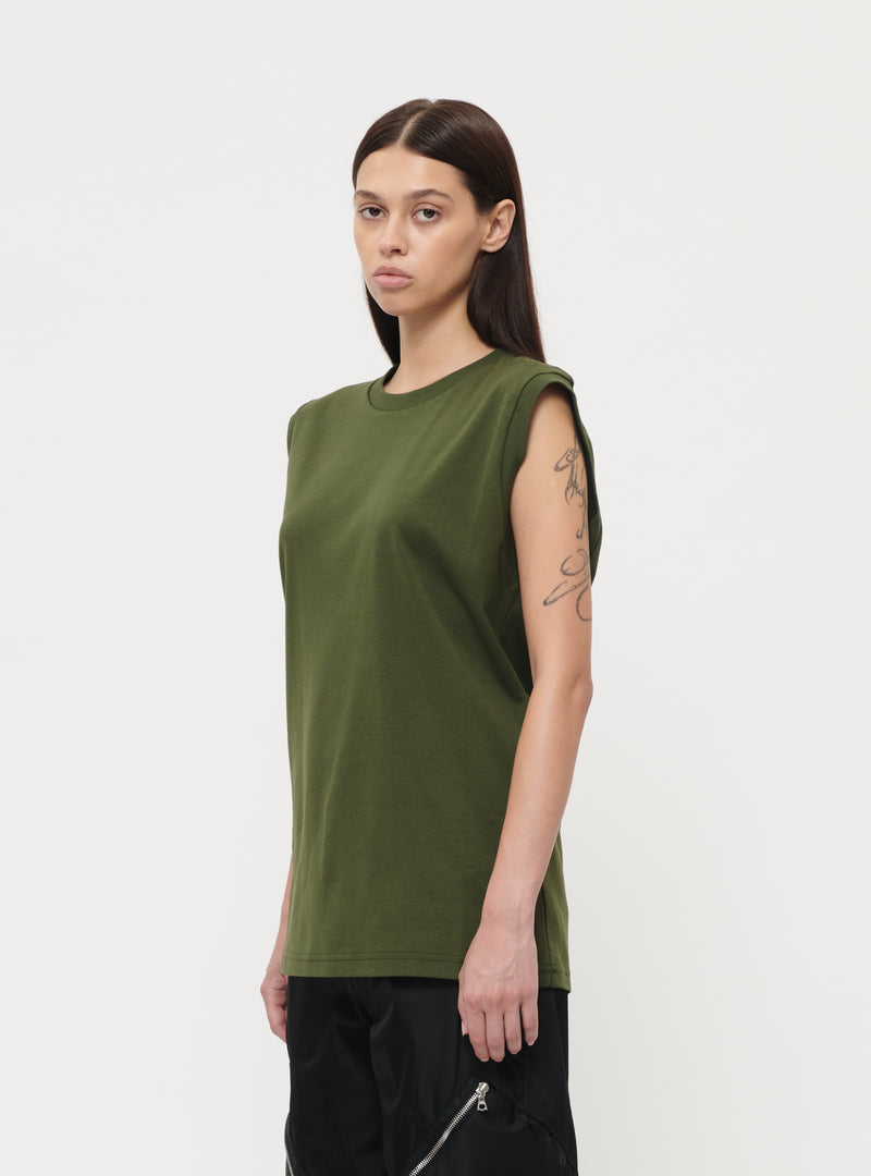 Moss crewneck tank top image 4