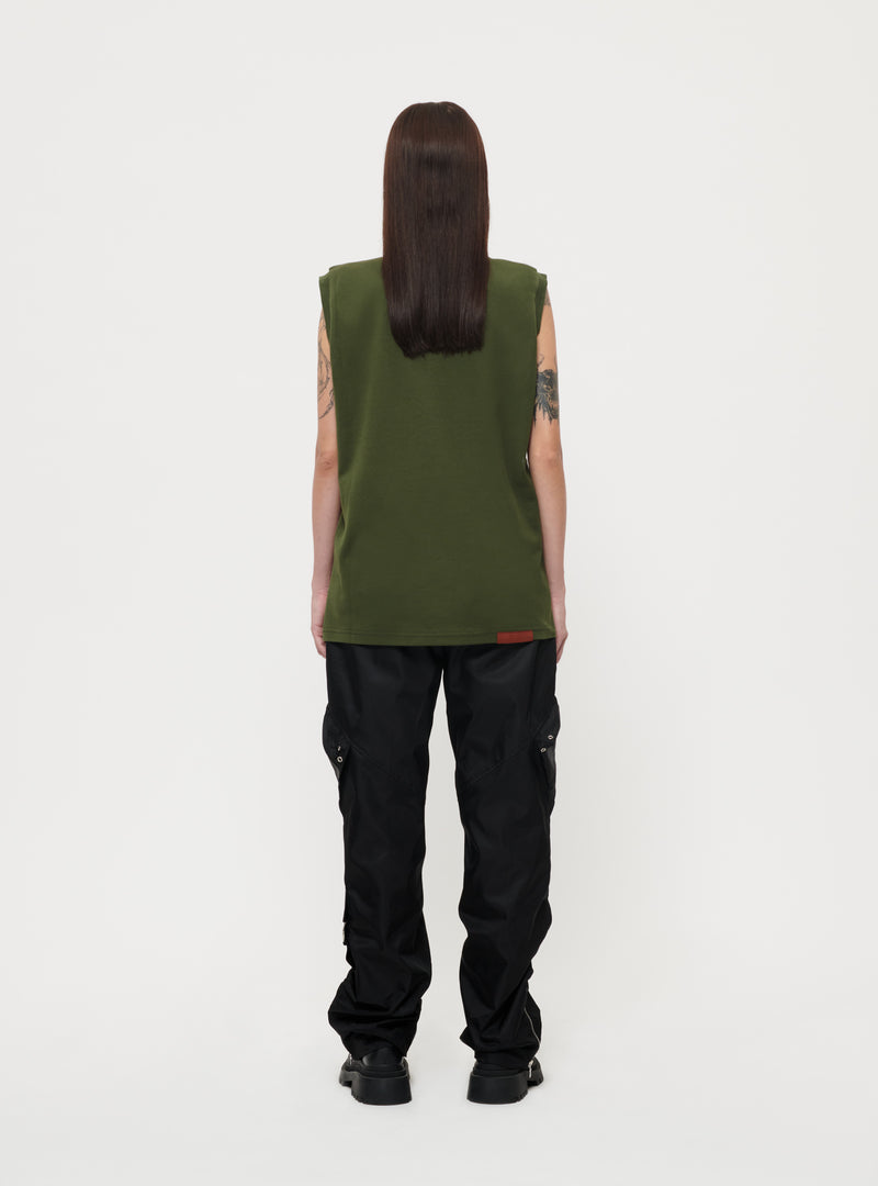 Moss crewneck tank top image 3