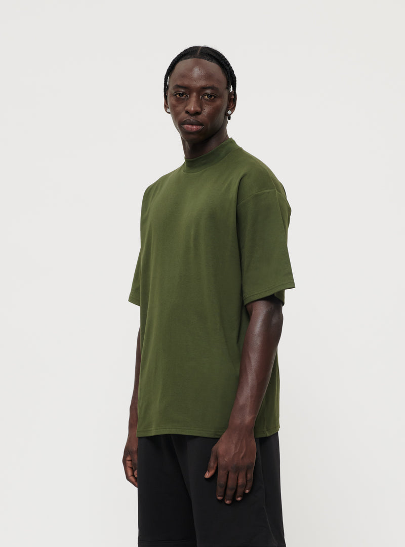 Moss embroidered back logo t-shirt image 4