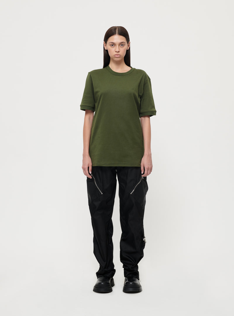 Moss embroidered front logo t-shirt image 2