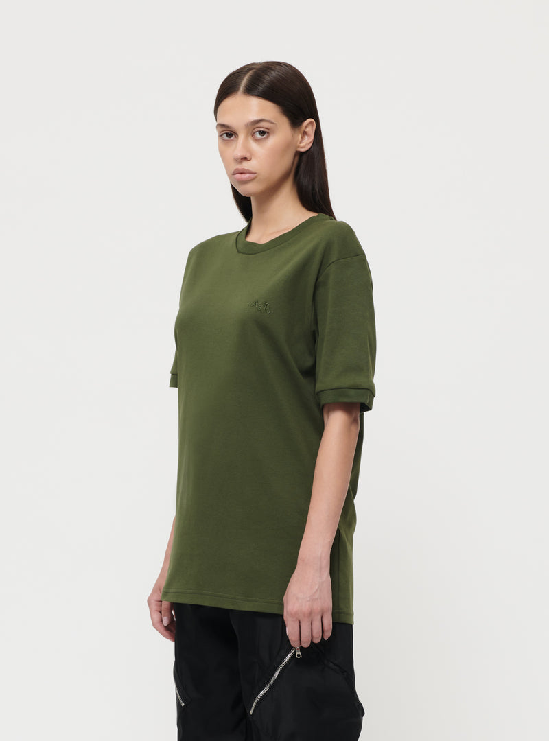 Moss embroidered front logo t-shirt image 4