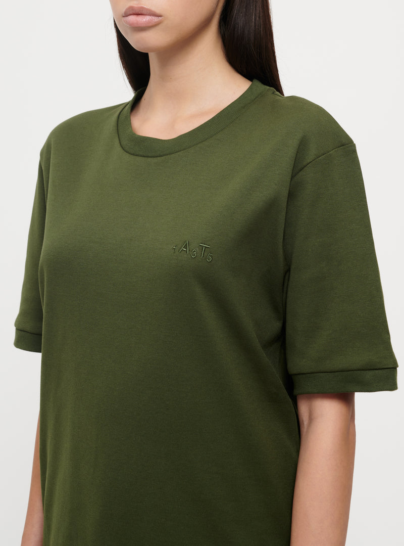 Moss embroidered front logo t-shirt image 5