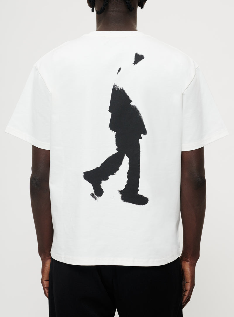 White graphic t-shirt #2 image 5