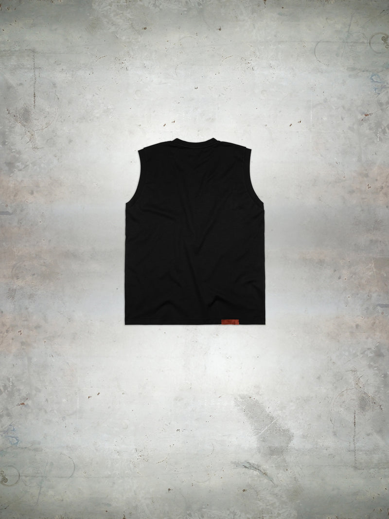 Black crewneck tank top alternate