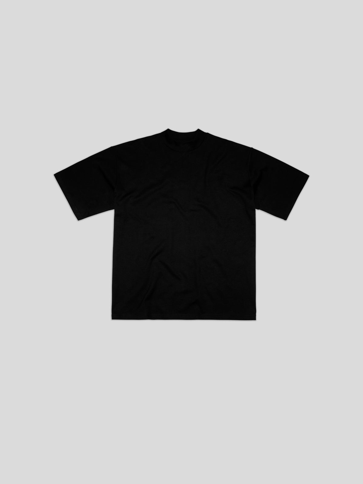 Black embroidered back logo t-shirt