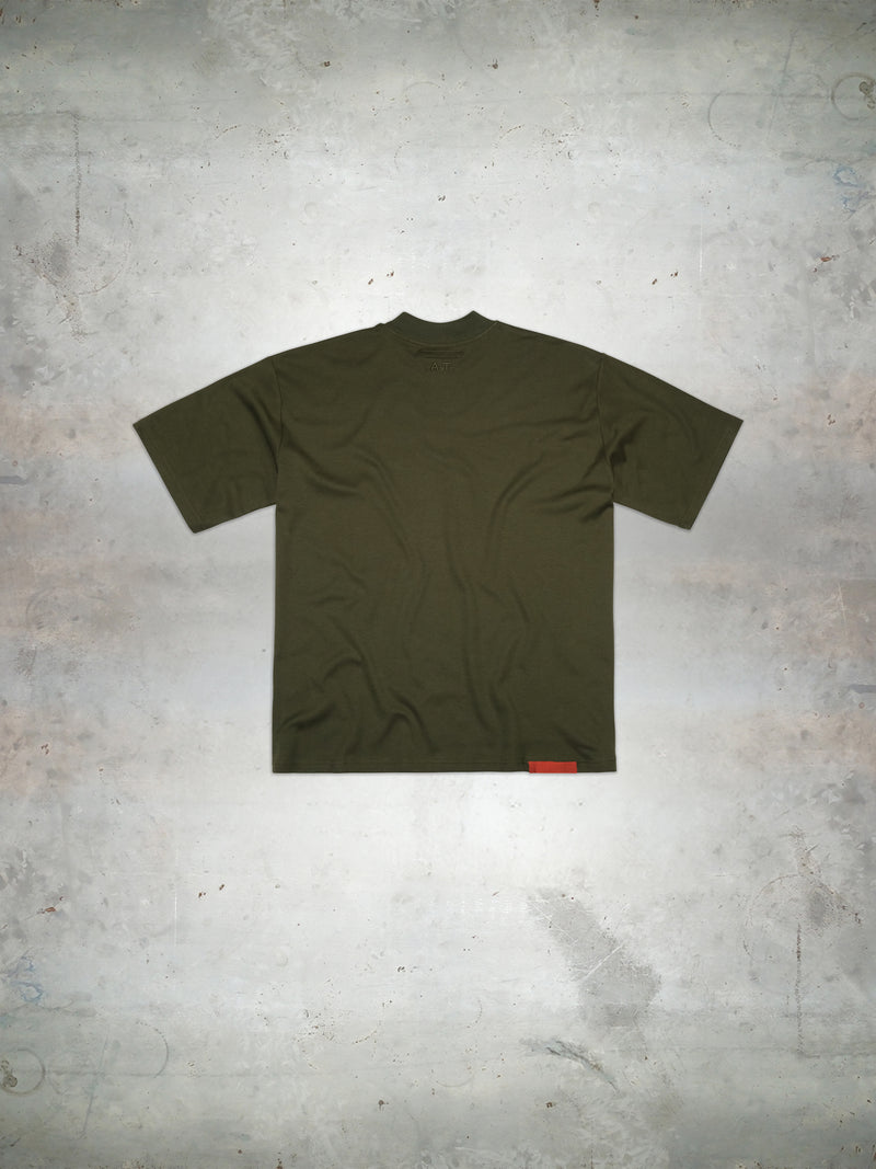 Moss embroidered back logo t-shirt alternate