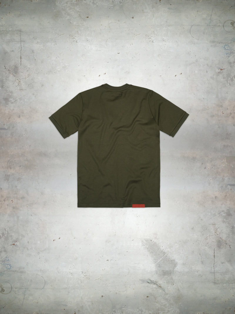 Moss embroidered front logo t-shirt alternate
