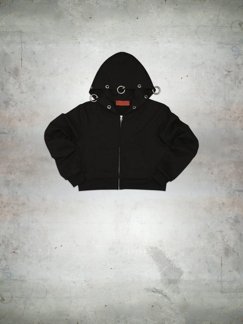 Black women zip up hoodie