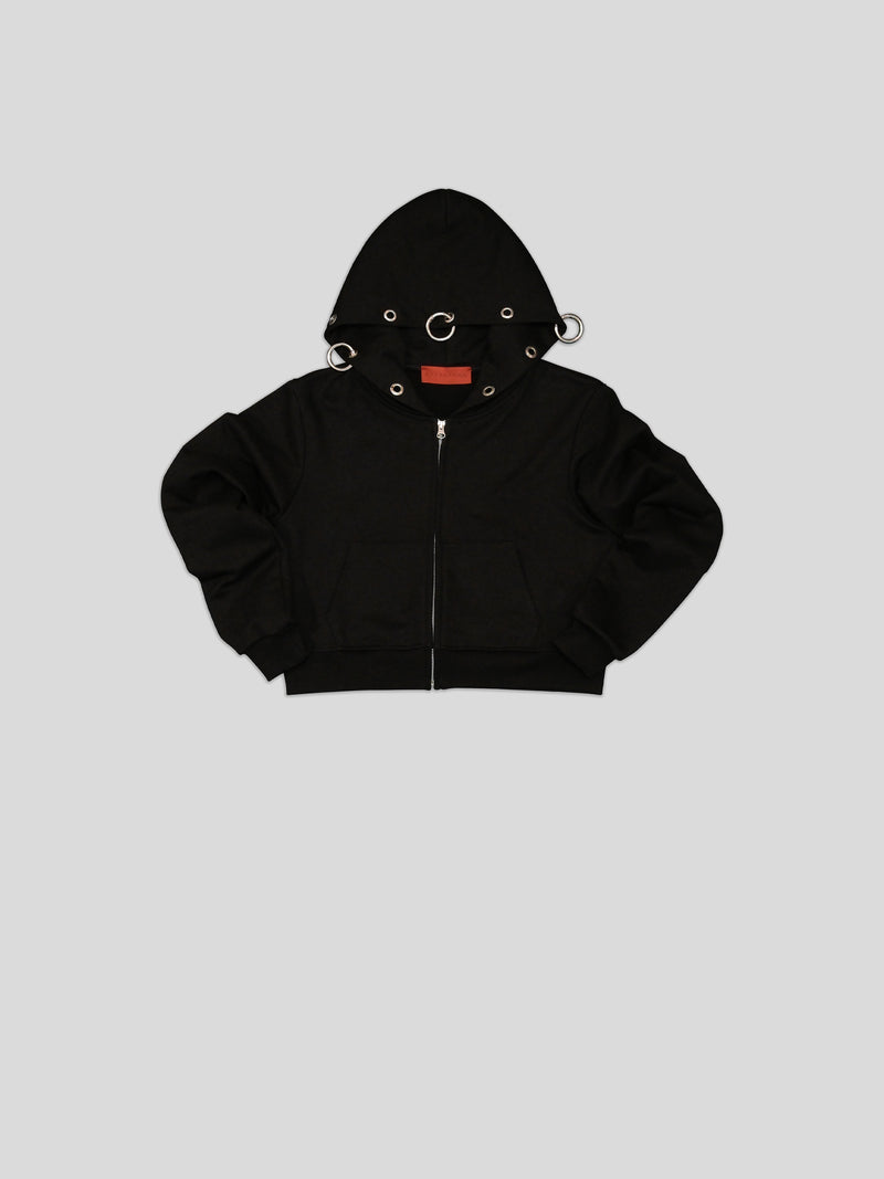 Black women zip up hoodie