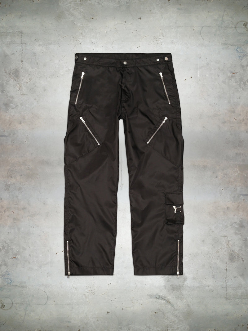 Black cargo pants