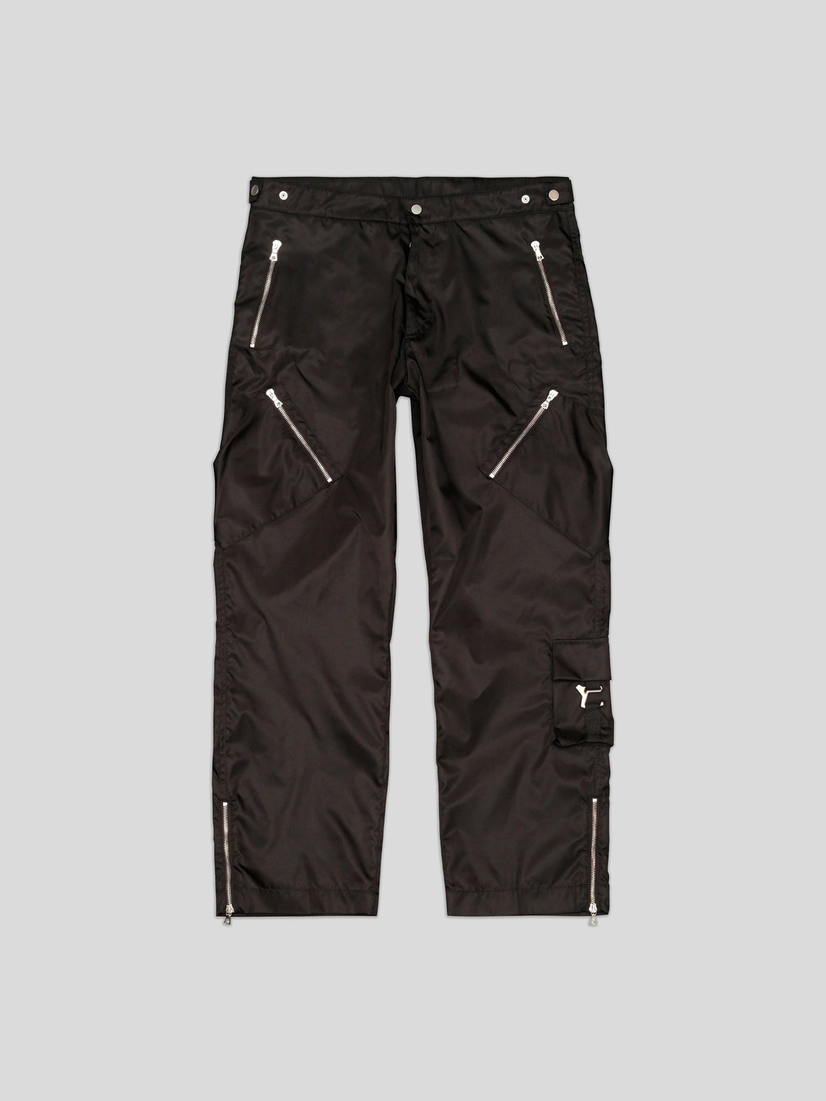Black cargo pants