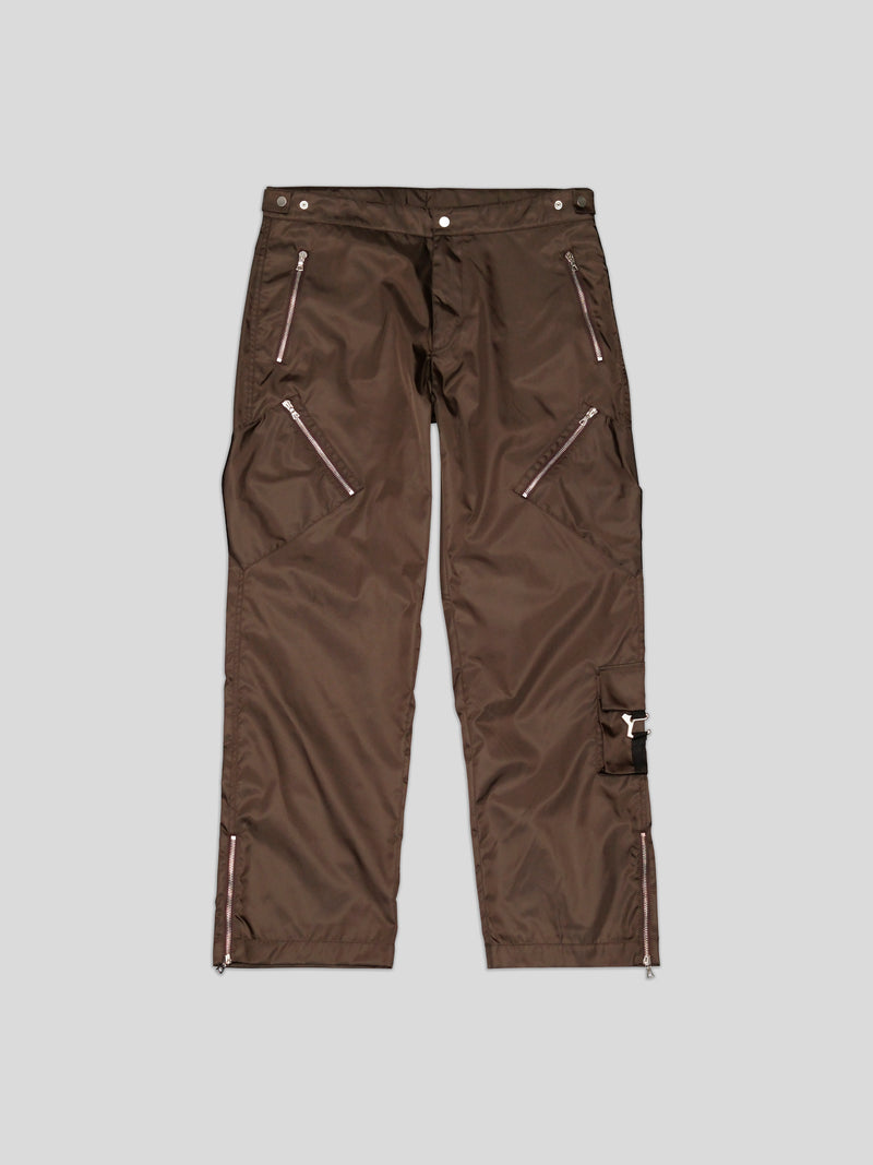 Coffee cargo pants
