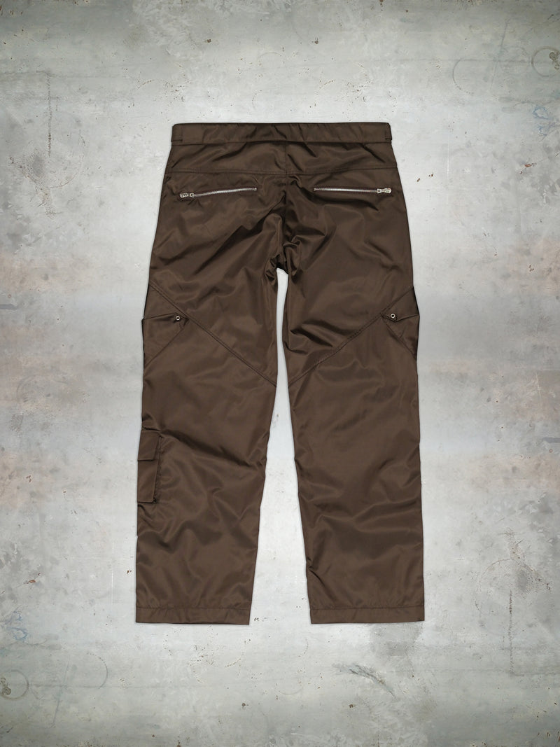 Coffee cargo pants alternate