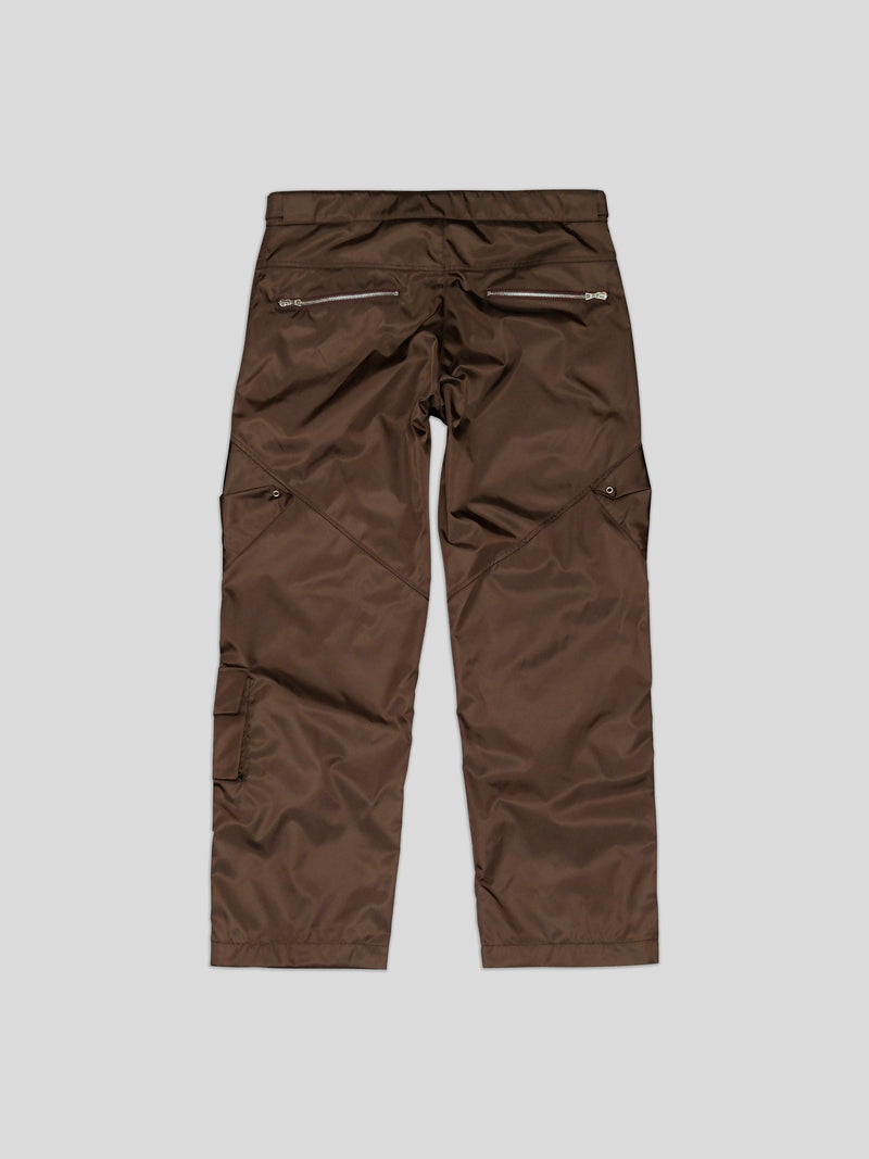 Coffee cargo pants image 1